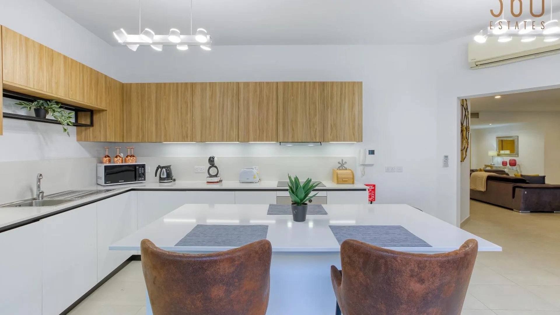 Appartamento Designer, Luxurious 3Br Home In Pender Gardens By 360 Estates San Giuliano